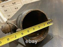 Antique 12 en Fonte Décorative Tête de Cheval en Fonte Poteau d'Attache Haut de 14 lbs