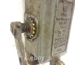 Antique 15 Lbs. Westinghouse Signal Railroad Train Switch Lever Works Fonte