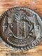 Antique Medallion Plaque West Side Hgwy Cast Iron Nyc Rare 70 Lbs 18x2 Nylogo