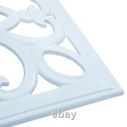 Base de parasol blanc 26,5 lb en fonte 19,3