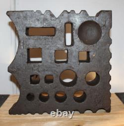 Bloc de forge en fonte antique 165 lbs