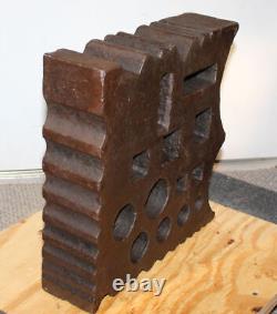 Bloc de forge en fonte antique 165 lbs