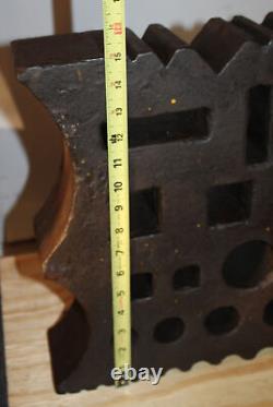 Bloc de forge en fonte antique 165 lbs