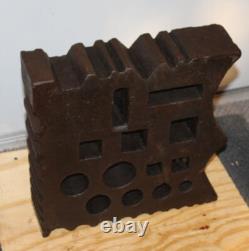 Bloc de forge en fonte antique 165 lbs