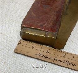 Bookends en fonte vintage Madonna et Enfant religieux 5,5 x 4,75 patine 4+ lbs