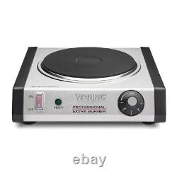 Brûleur électrique commercial Waring Web300 à disque solide en fonte, simple, 110 volts
