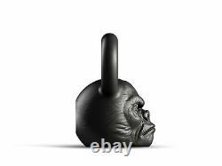 Cast Kettlebell Designer Iron Head Gorilla Poids 16 KG 35 Lbs