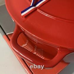Cocotte ronde en fonte émaillée rouge 6,44 litres Chasseur 28cm Casserole