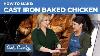 Comment Faire Croustillant Skinned Cast Iron Baked Chicken