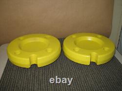 Contrepoids de roue en fonte John Deere à simple encoche de 57 LB