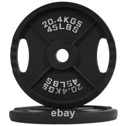Disques de poids en fonte olympiques de 2 pouces, 25 245LB