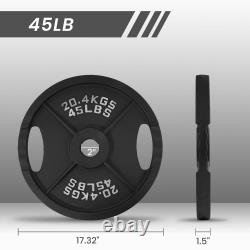 Disques de poids en fonte olympiques de 2 pouces, 25 245LB