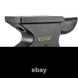 Enclume en fonte VEVOR, 55 livres (25 kg) avec un seul corne et une enclume de 8,6 x 4,1 pouces