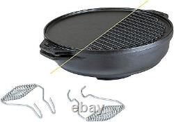Ensemble de Casseroles en Fonte Lodge Cook-it-All 14 pièces