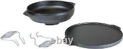 Ensemble de Casseroles en Fonte Lodge Cook-it-All 14 pièces