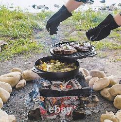 Ensemble de Casseroles en Fonte Lodge Cook-it-All 14 pièces