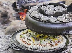Ensemble de Casseroles en Fonte Lodge Cook-it-All 14 pièces