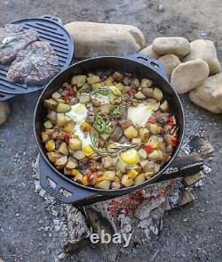 Ensemble de Casseroles en Fonte Lodge Cook-it-All 14 pièces