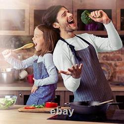 Ensemble de poêles en fonte Cuisinel, 4 pièces, 6 + 8 + 10 + 12 pouces