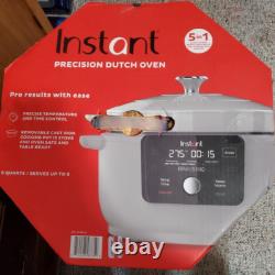 Faitout en fonte gris Instant Precision 6 quart