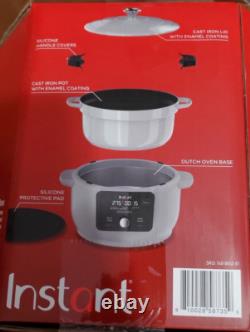 Faitout en fonte gris Instant Precision 6 quart