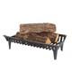 Grille De Foyer Liberty Foundry 27 Po En Fonte, Lourde, Avec Un Dégagement De 4 Po, Noire