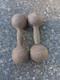 Haltères Vintage Ronds En Fonte De 10 Lb, Haltères Vintage