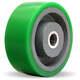 Hamilton Duralast 5 Polyuréthane Sur Roue En Fonte 1050 Lbs Capacité, 2 Larges