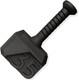 Kettlebells Hammer 35 Lbs Poids En Fonte Poignée Antidérapante Revêtue De Poudre W