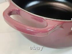 La Cocotte Le Creuset Signature 20cm 7-3/4 2-3/4 qt avec Bouton en Or Figué en Fonte