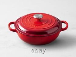 La Cocotte Le Creuset en fonte émaillée, Signature, 2 1/2 litres, en rouge, neuf