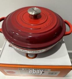 La Cocotte Le Creuset en fonte émaillée, Signature, 2 1/2 litres, en rouge, neuf