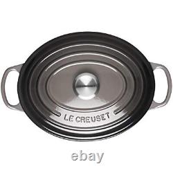 Le Creuset Émaillé Cast Iron Signature Oval Dutch Oven, 5 Qt, Oyster