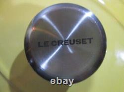 Le Creuset Enamel Cast Iron Signature Ombre Soleil Ovale Four Hollandais LID 25 3.5qts