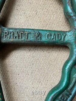 Lecture de la roue à main en fonte de Pratt & Cady pour vanne de 14 pouces de diamètre, 11,5 livres