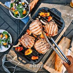 Lodge Sportsman's Pro Cast Iron Grill Livraison Gratuite