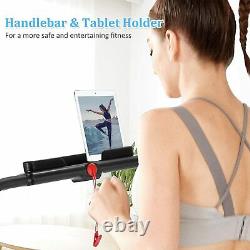 Machine À Rouler Motorisée Sa+folding Incline Treadmill Avec Haut-parleur Bluetooth, 330lb