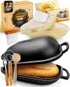 Marmite Hollandaise En Fonte Pour La Cuisson Du Pain Incl. Fournitures Pour La Cuisson Du Pain Au Levain
