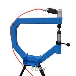 Marteau à planir pneumatique de 4 pouces Outil Airpress avec support en fonte, enclume 1/2/3