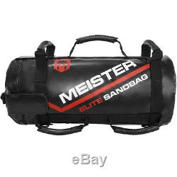 Meister 50lb Elite Sandbag Avec 3 Kettlebells Pondéré De Levage Crossfit Fitness