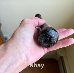 Mortier et pilon en fonte antique pour l'exploitation minière et la prospection en Californie 9 lb 8 oz
