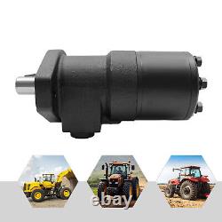 Moteur hydraulique en fonte de 9KW, moteur hydraulique à couple élevé 165 tr/min, puissance élevée.