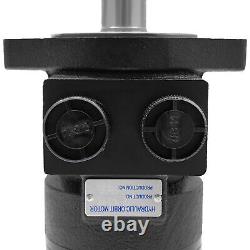 Moteur hydraulique en fonte de 9KW, moteur hydraulique à couple élevé 165 tr/min, puissance élevée.