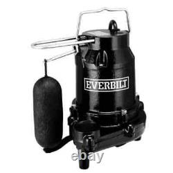 Nouveau pompe de puisard en fonte Everbilt de 1/2 HP