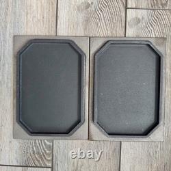 Plaques d'accès à double porte en fonte Buck Stove Lisez