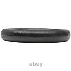 Plaques de poids VidaXL 8 pcs 8x2,5 kg en fonte