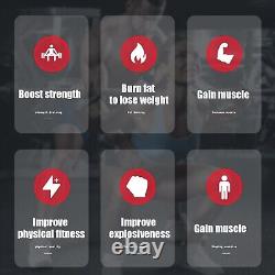 Plaques de poids olympiques en fonte de 55 lb pour musculation et fitness - 2 plaques de barre