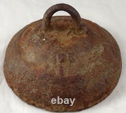 Poids de Tether en Fonte RARE Antique de Cheval, Carrosse, Wagon, 20 lbs