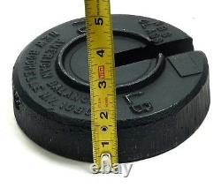 Poids de calibration en fonte fendue de 10 livres American Balance, classe NBS calibré
