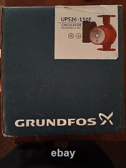 Pompe de circulation en fonte Grundfos UPS26-150F 1/2 HP 115V